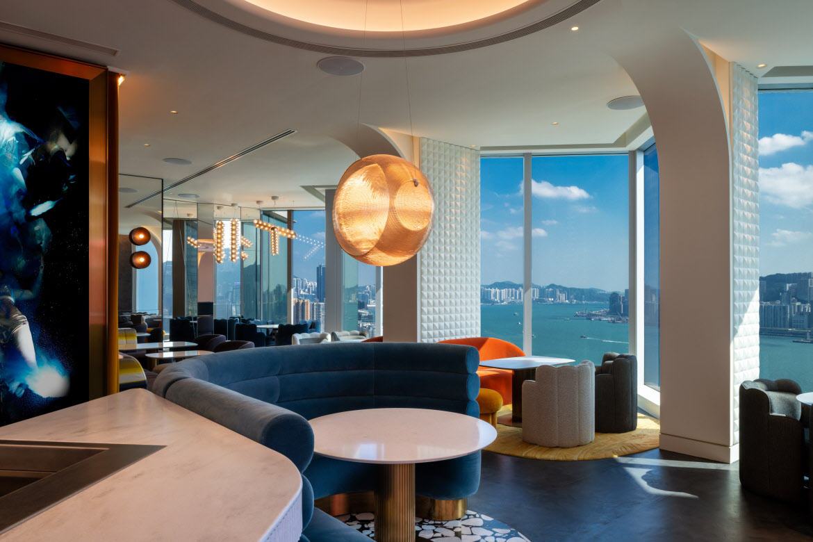 Avoca bar, Mondrian Hong Kong