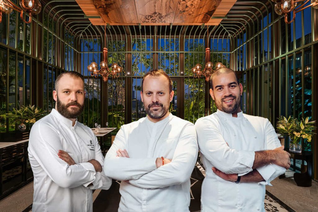 Duet by David Toutain, six-hands chefs