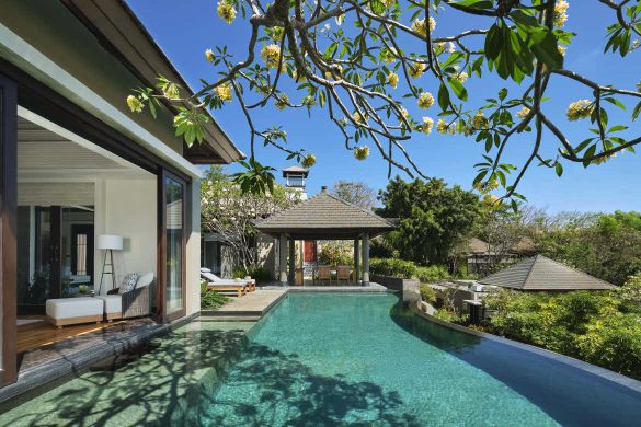 Umana Bali tropical garden pool villa