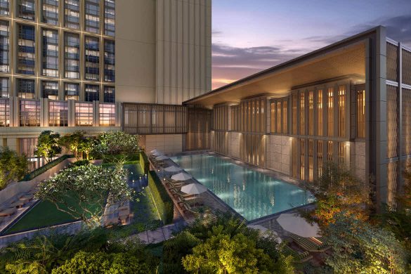 Waldorf Astoria Kuala Lumpur swimming pool