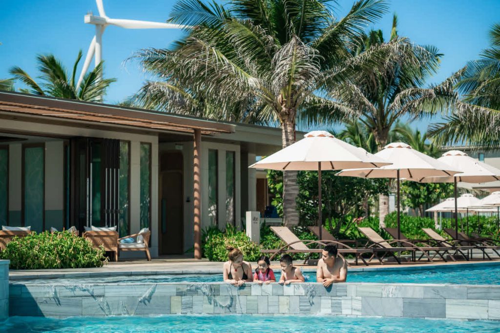 Resort pool, Fusion Hotel Group, Vietnam