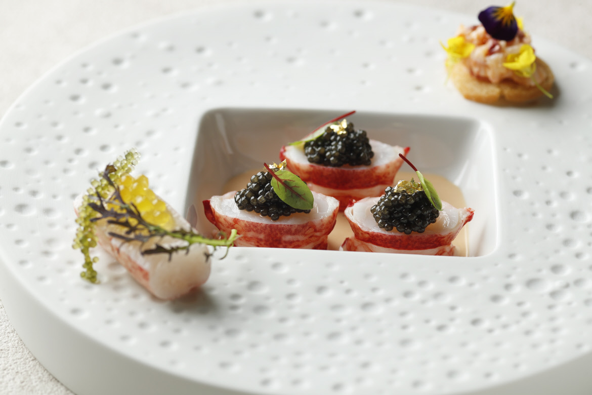 Chef-Hiroyuki-Matsumoto-dish Le Beaulieu Michelin dining: Chef Hiroyuki Matsumoto dish