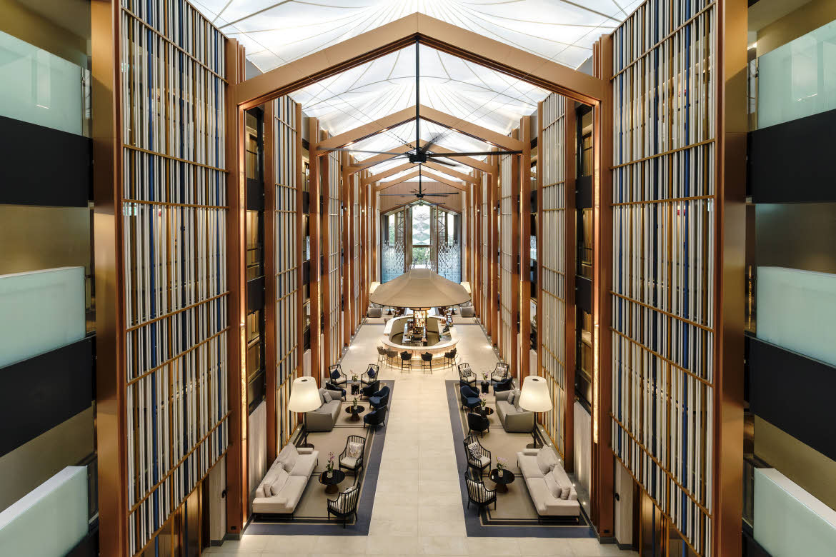 DoubleTree by Hilton Phuket Banthai Resort lobby arcade