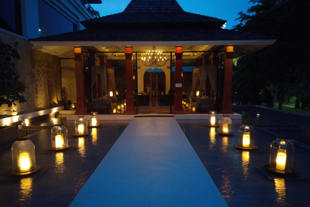 Spa building at Hilton Bangkok Suvarnabhumi Golf Resort & Spa