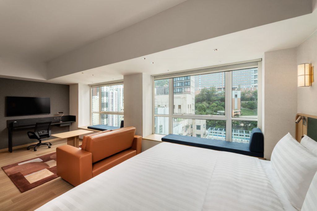 JEN Residence, Hong Kong bedroom