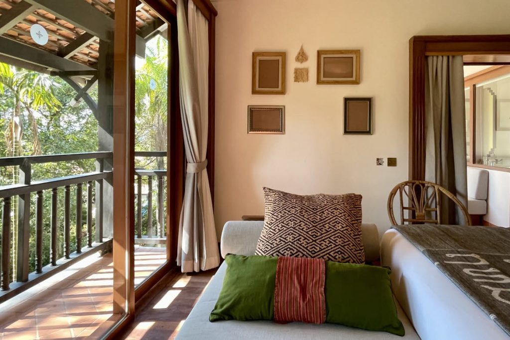 La Résidence Phou Vao veranda