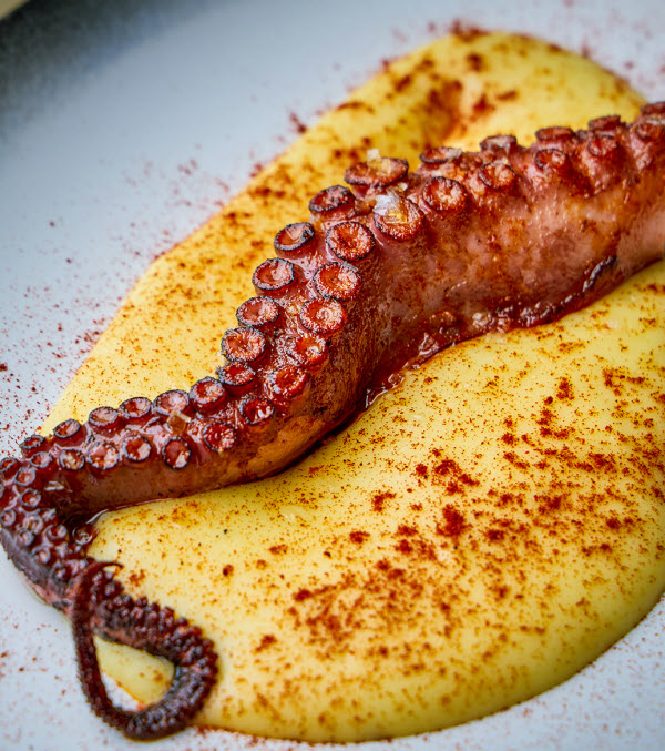 Pulpo Frito, New LUZ Bangkok Spanish menu