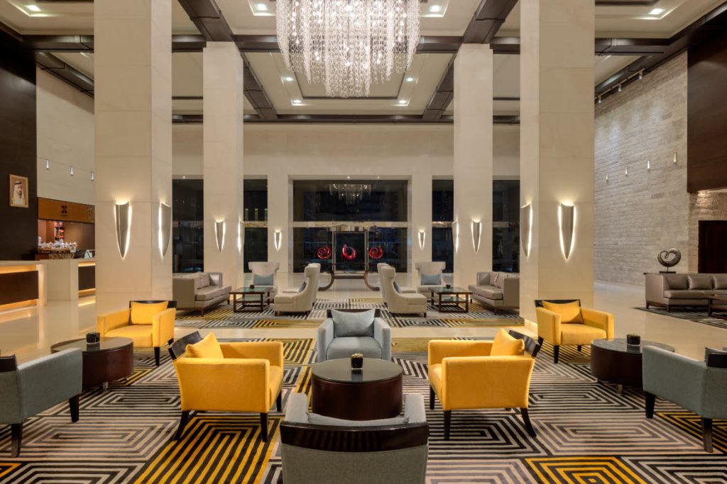 Radisson Dubai Barsha Heights lobby