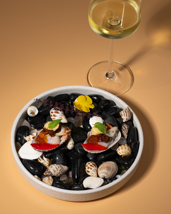The Colonial degustation menu dish