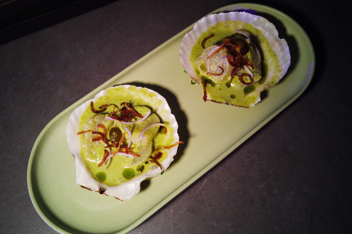 Wet-Deck-dish WET Deck Kuala Lumpur scallops