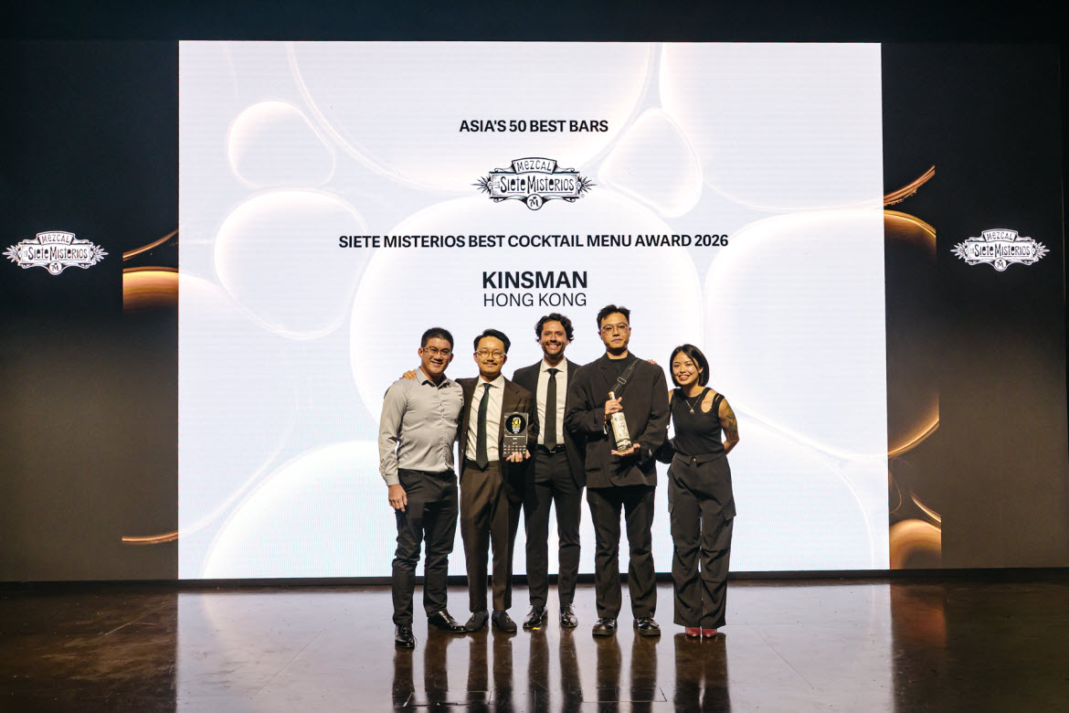 Asia’s 50 Best Bars 2026 – Siete Misterios Best Cocktail Menu Award Kinsman bar, Asia's 50 Best Bars 2026