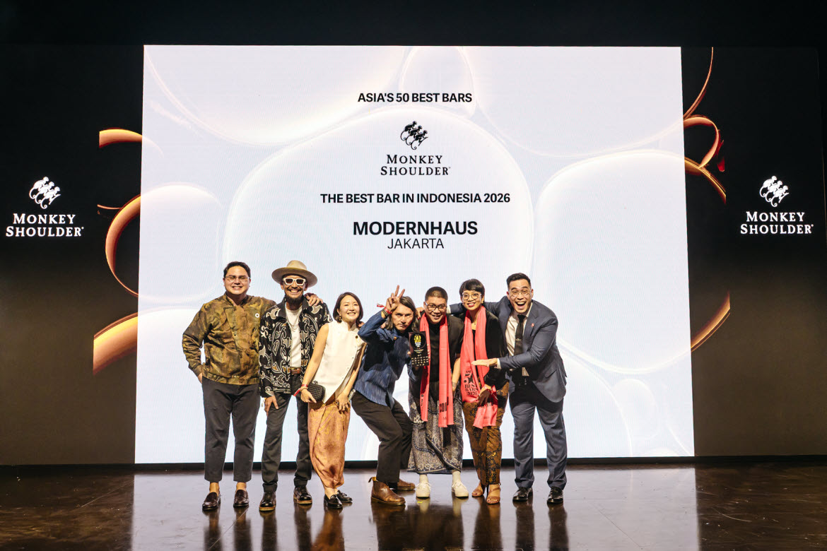 Asia’s 50 Best Bars 2026 – The Best Bar in Indonesia, sponsored by Monkey Shoulder Asia's 50 Best Bars 2026: Modernhaus