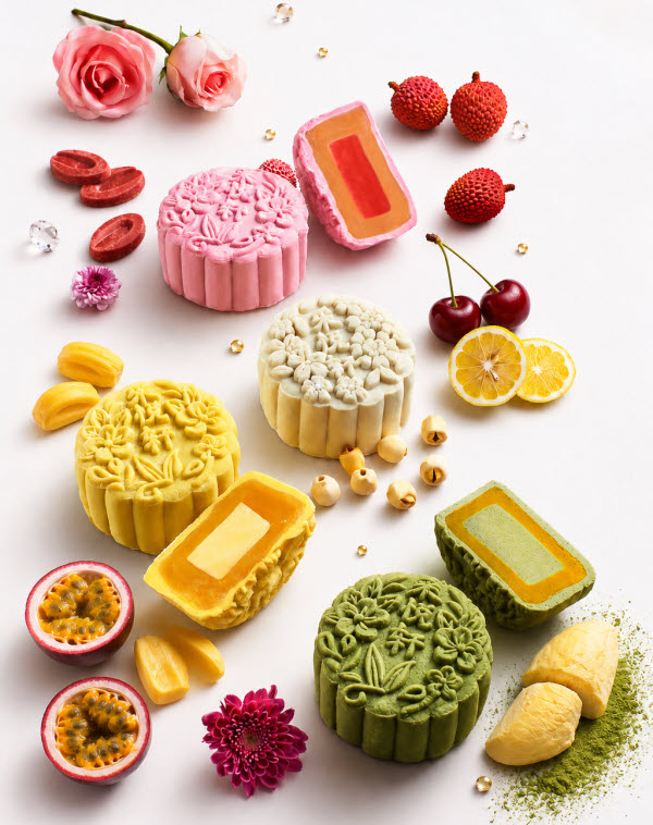 Artisanal snow skin mooncakes