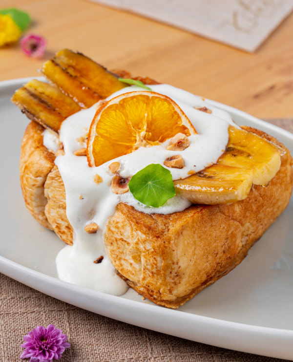 The Kites Eatery brunch: French toast