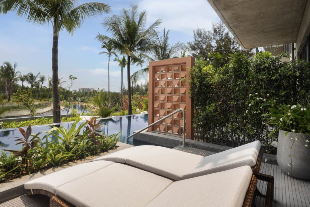 Nhaan Resort Hoi An: Deluxe pool access King Patio Pool
