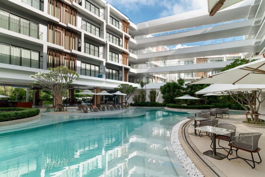 Radisson Resort Layan Phuket pool and buildings