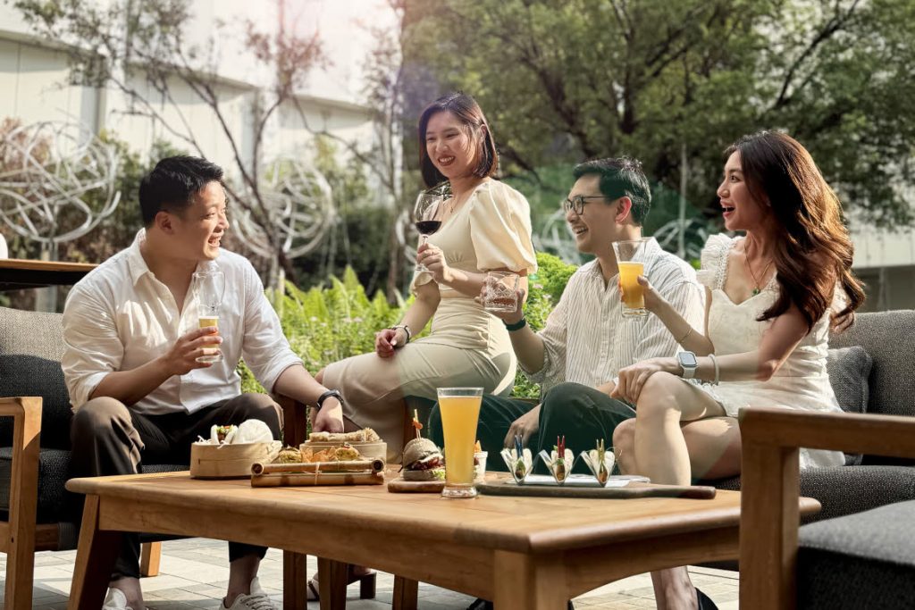 Sunset Social guests