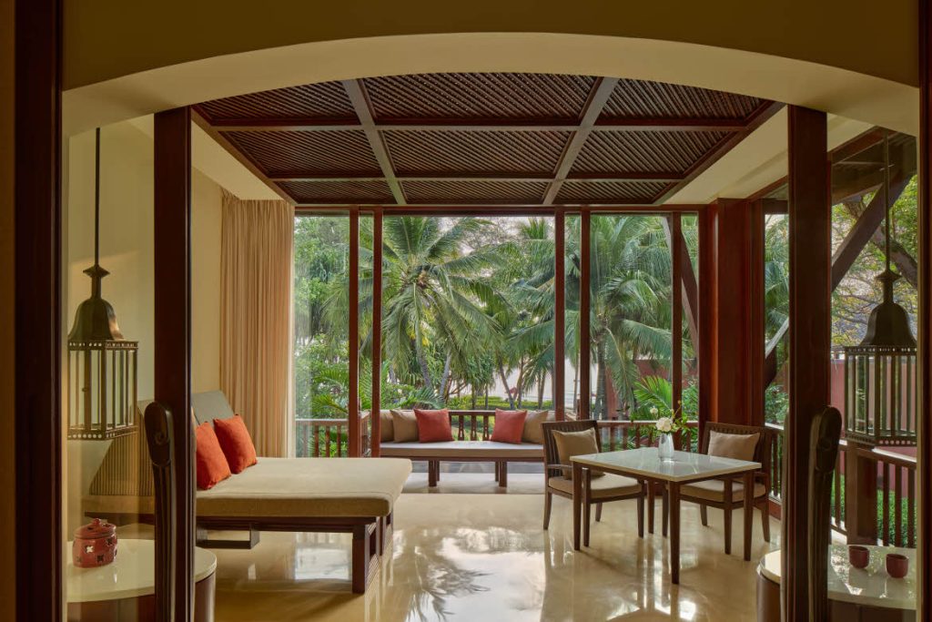 Barai Suite balcony interior