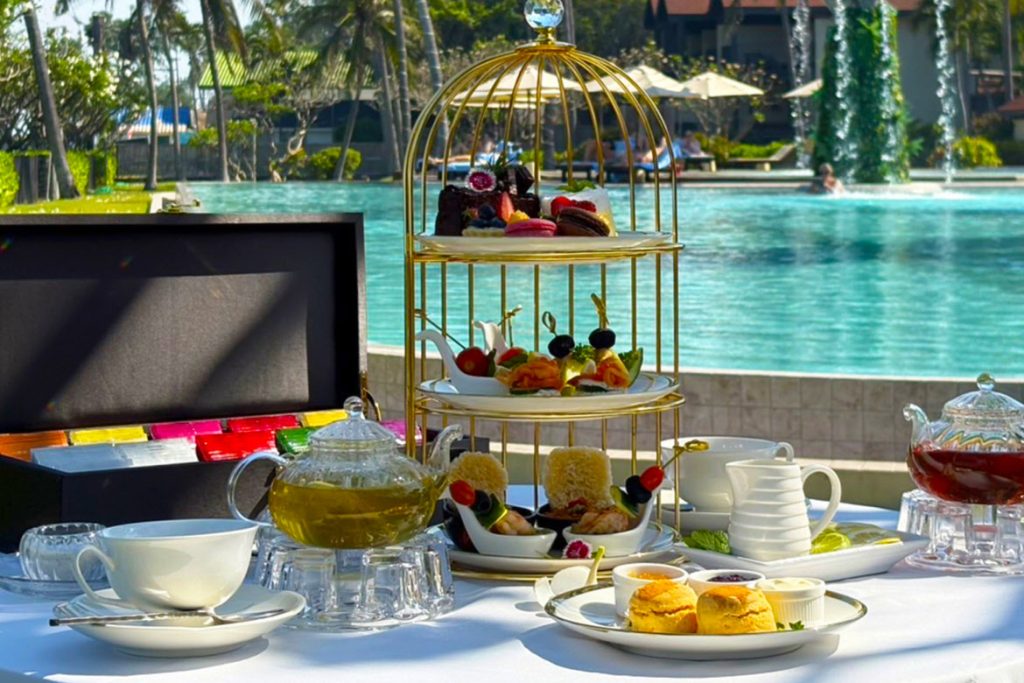 Wyndham Hua Hin Pranburi Resort & Villas afternoon tea