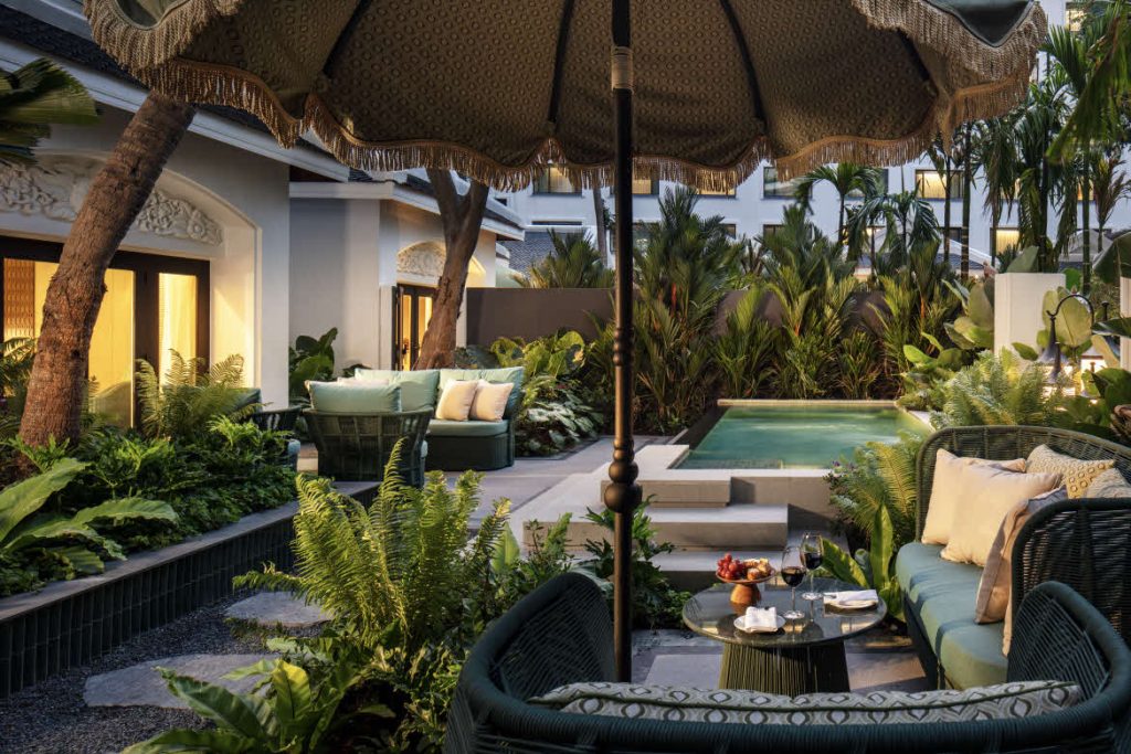 Garden pool villa, Anantara Siam Bangkok Hotel