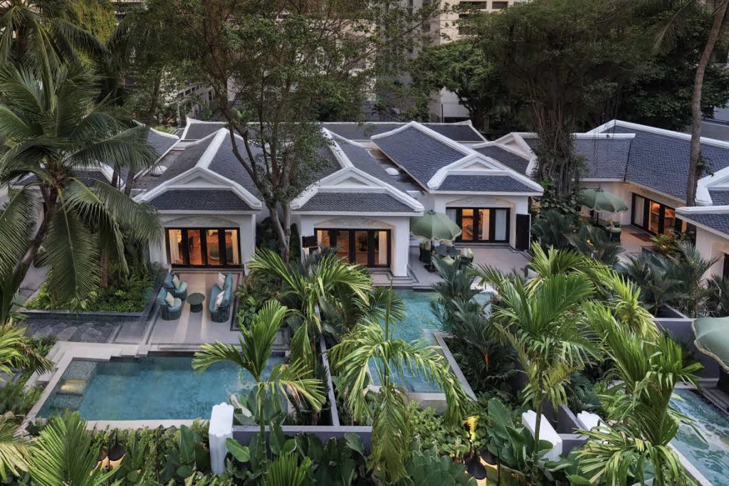 Anantara Siam Bangkok Hotel: garden pool villas