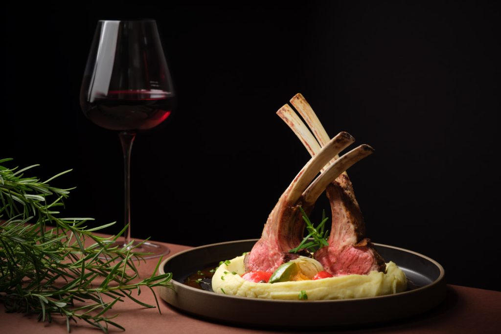 Mount Schanck Lamb Rack, The Lobby Lounge