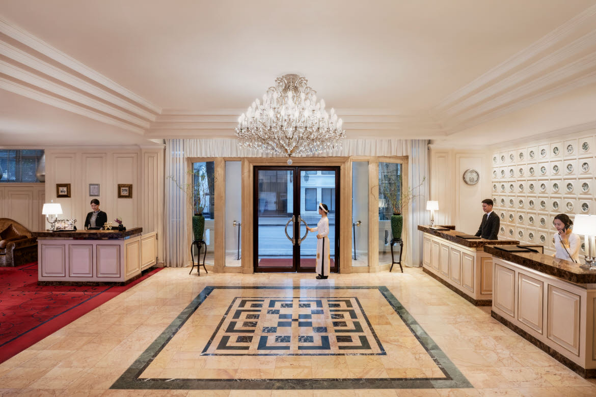 Sofitel Legend Hanoi Opera wing lobby