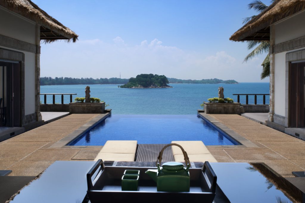 Oceanview infinity pool villa, Banyan Tree Bintan