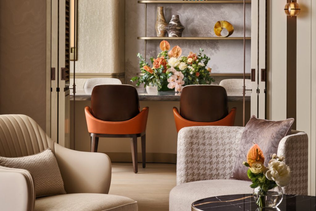 The St. Regis Singapore Presidential Suite Dining Room