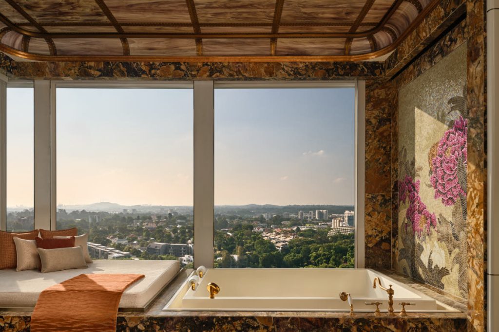 The St. Regis Singapore Presidential Suite Master Bath