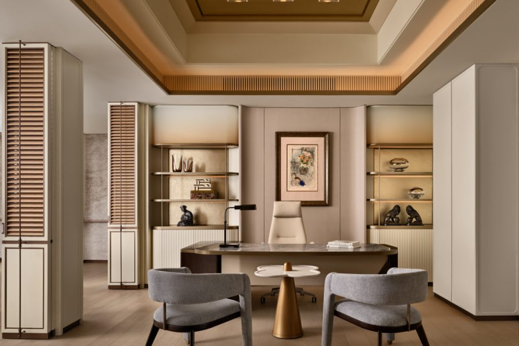 The St. Regis Singapore Presidential Suite Media Room