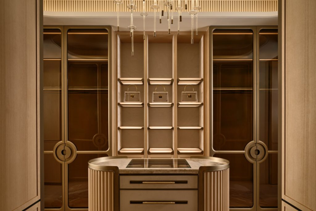 Walk-in wardrobe, Presidential Suite, St. Regis Singapore