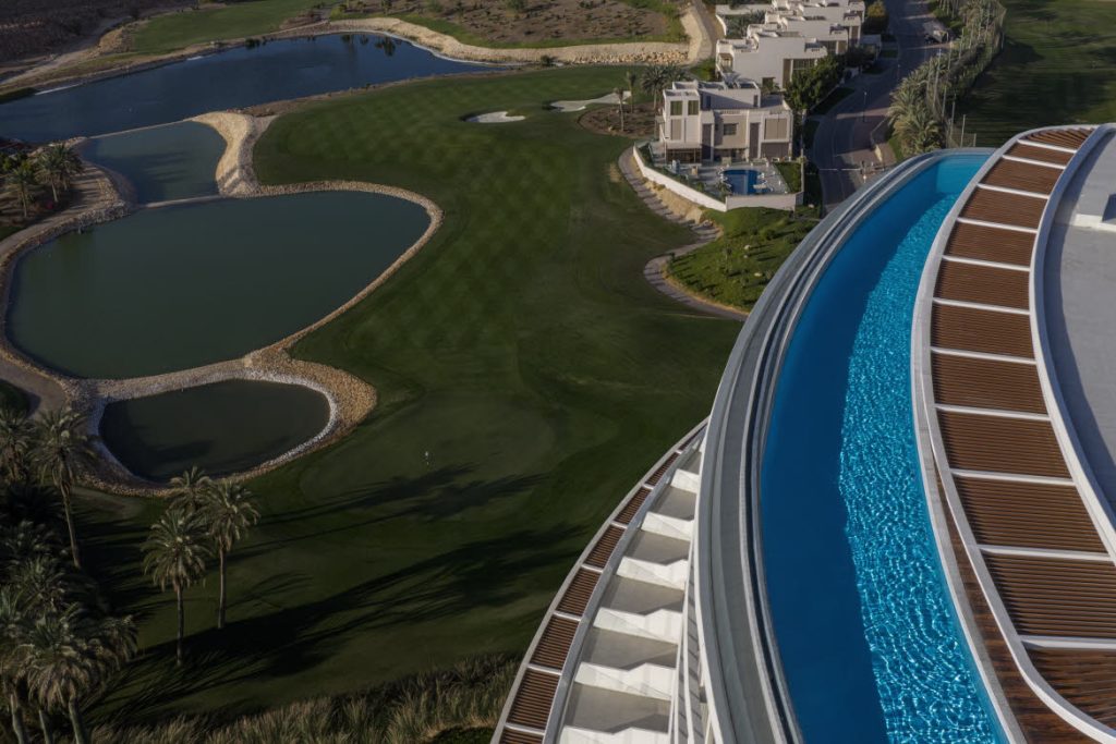 Tivoli La Vie Muscat infinity pool