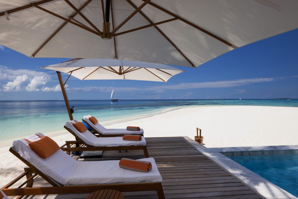 V Villas Maldives at Mirihi seaside