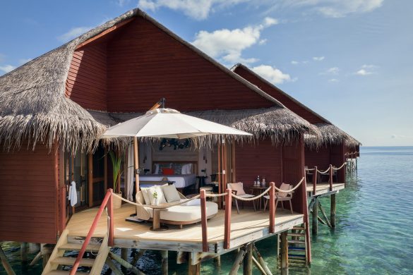 V Villas Maldives resort on-water villa