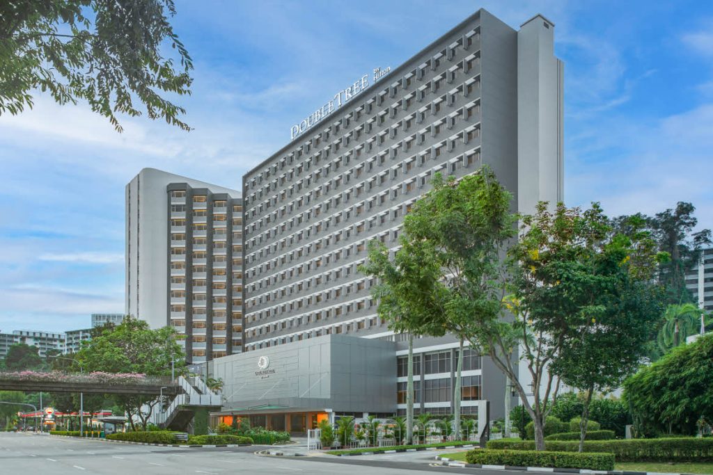DoubleTree by Hilton Singapore Robertson Quay hotel facade