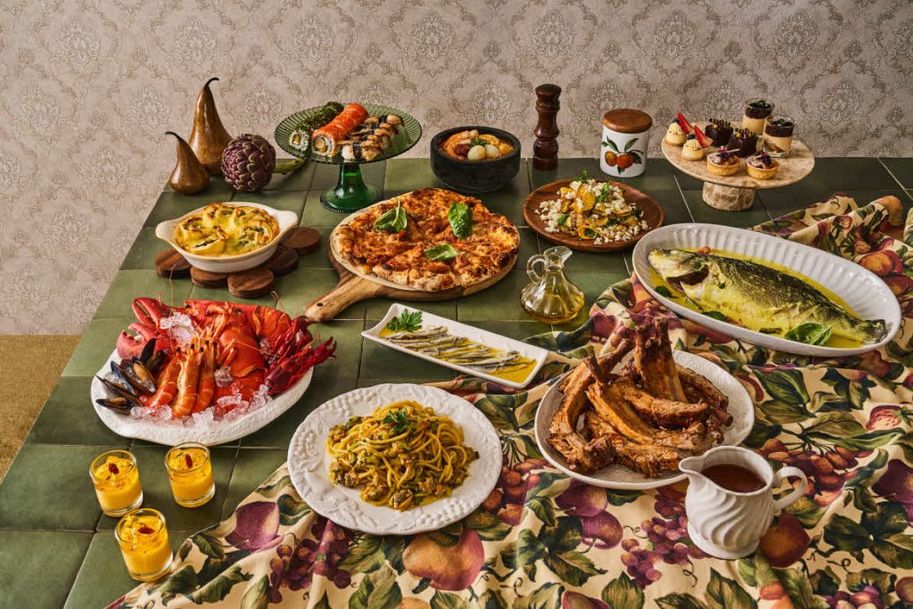 Luce buffet selection