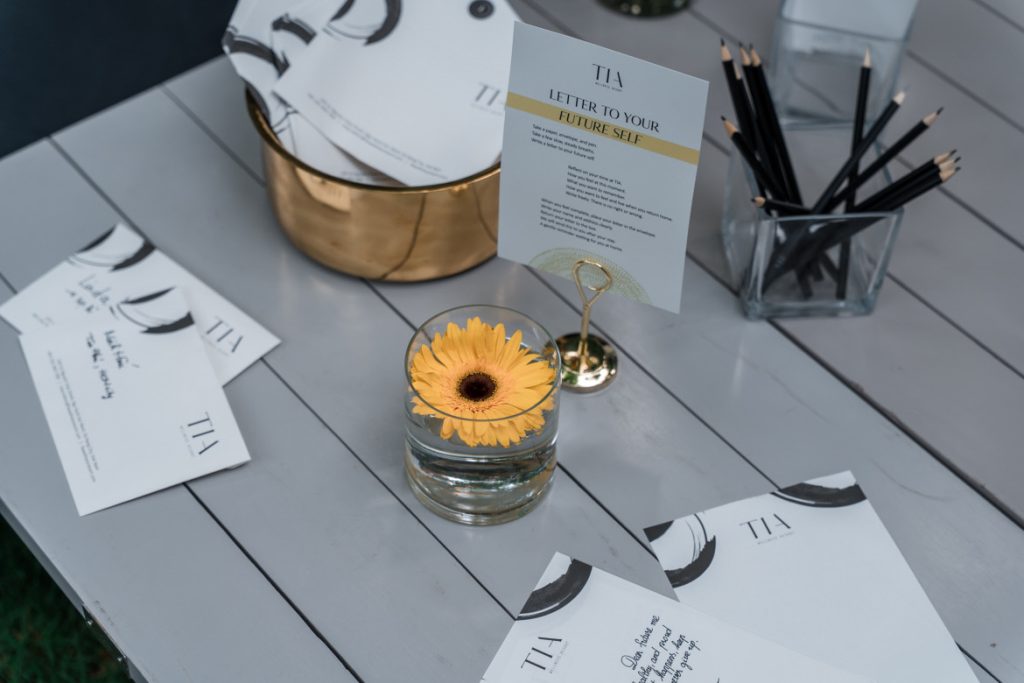 TIA Wellness Resort Letters to Your Future Self
