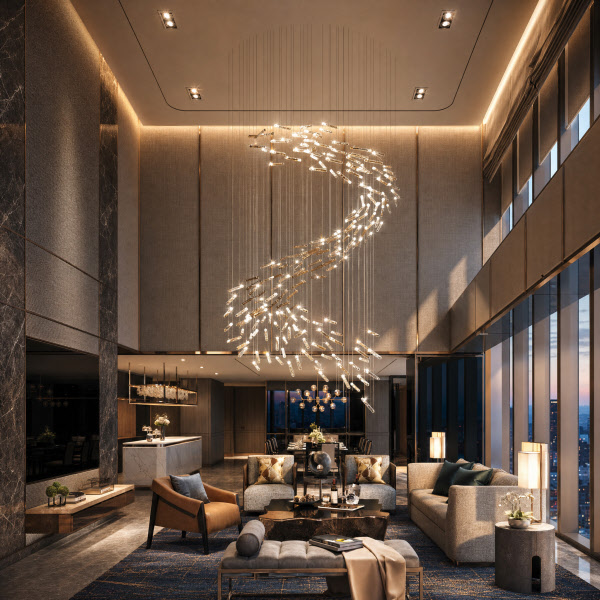 Two bedroom Presidential Suite living area